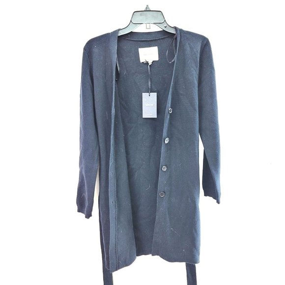 Matt & Nat Adelaide Button Down Cardigan Black - Small - Picture 2 of 4